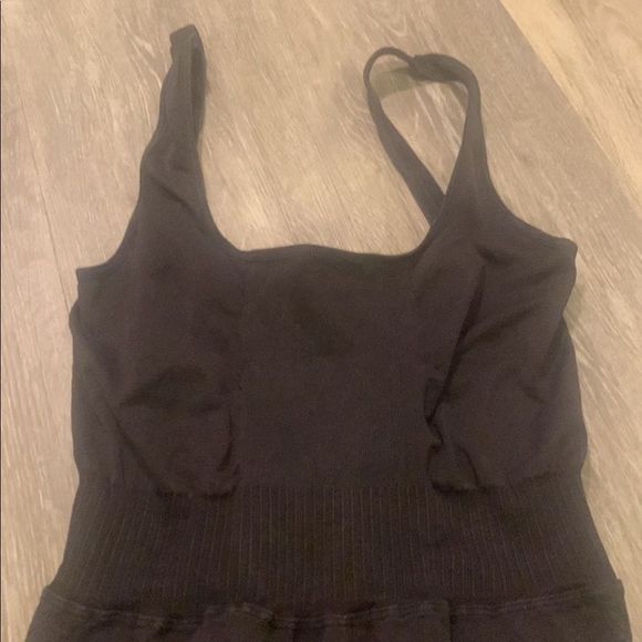 Free People Movement Good Karma Onesie In Washed Black - Picture 10 of 12